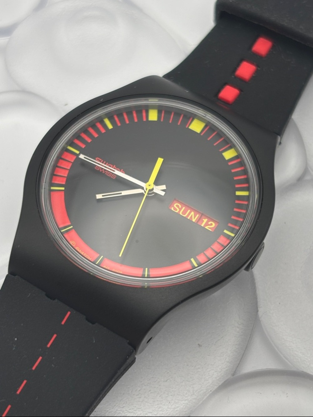 Swatch Watch SUJB704 - BLACK ON FIRE